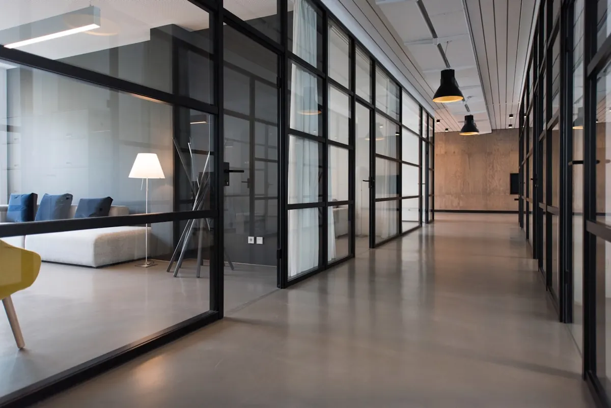 A commercial building interior in the Greater Toronto Area